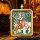 Wonderful painting of Puxian, blessing of blessings, wisdom and good fortune, pure hand-painted thangka