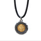 Inviting wealth and prosperity, warding off evil spirits and keeping you safe 925 Silver Yellow God of Wealth Necklace Pendant