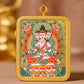 Hand-painted thangkas to protect good fortune and attract wealth.