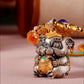 Double Blessings of Wealth & Status - 925 Silver Treasure-Vomiting Rat (Jambhala's Sacred Emissary