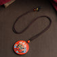 Cinnabar Blessing, Wealth and Wisdom Increase, with Cinnabar Goddess of Wealth Zakiram Pendant