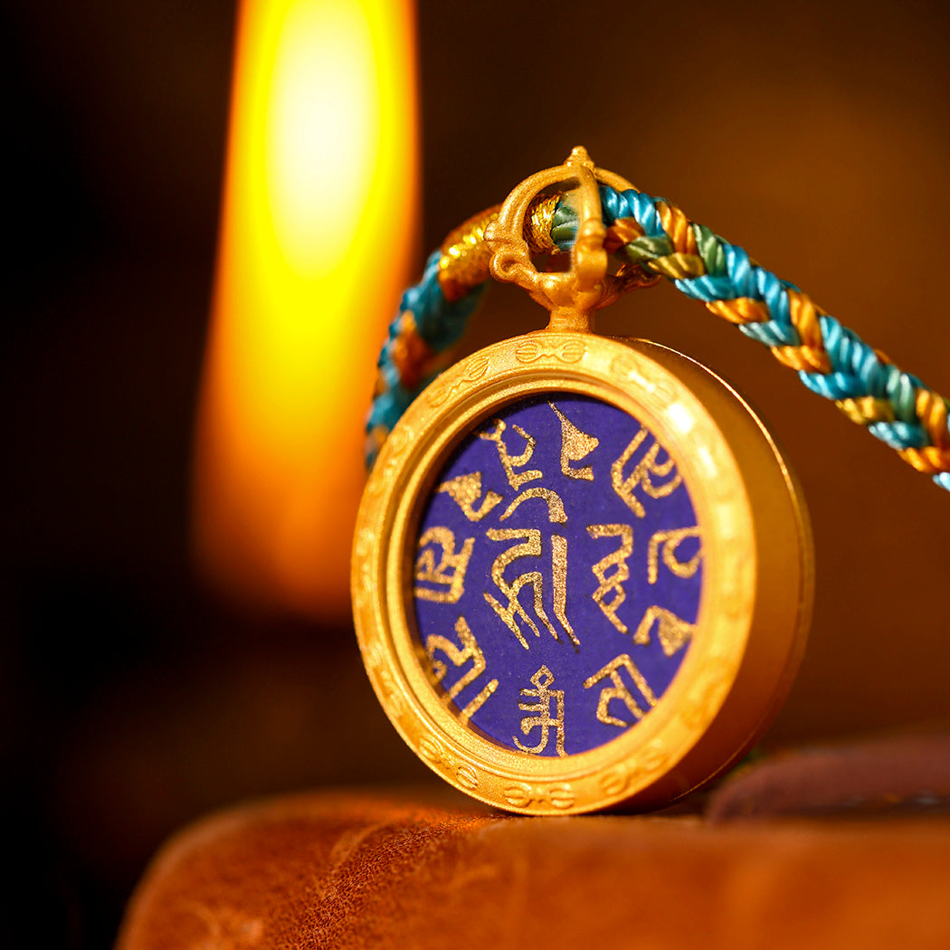 Blessing of Medicine Master, Kangtai Blessing, Medicine Master's Words Thangka Pendant