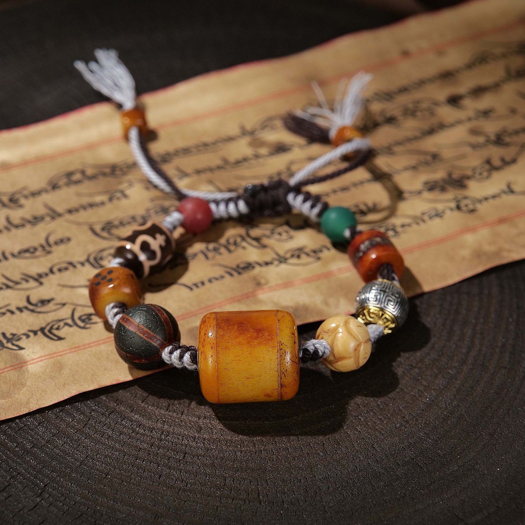 Auspicious and Peaceful Tibetan Hand Braided Rope