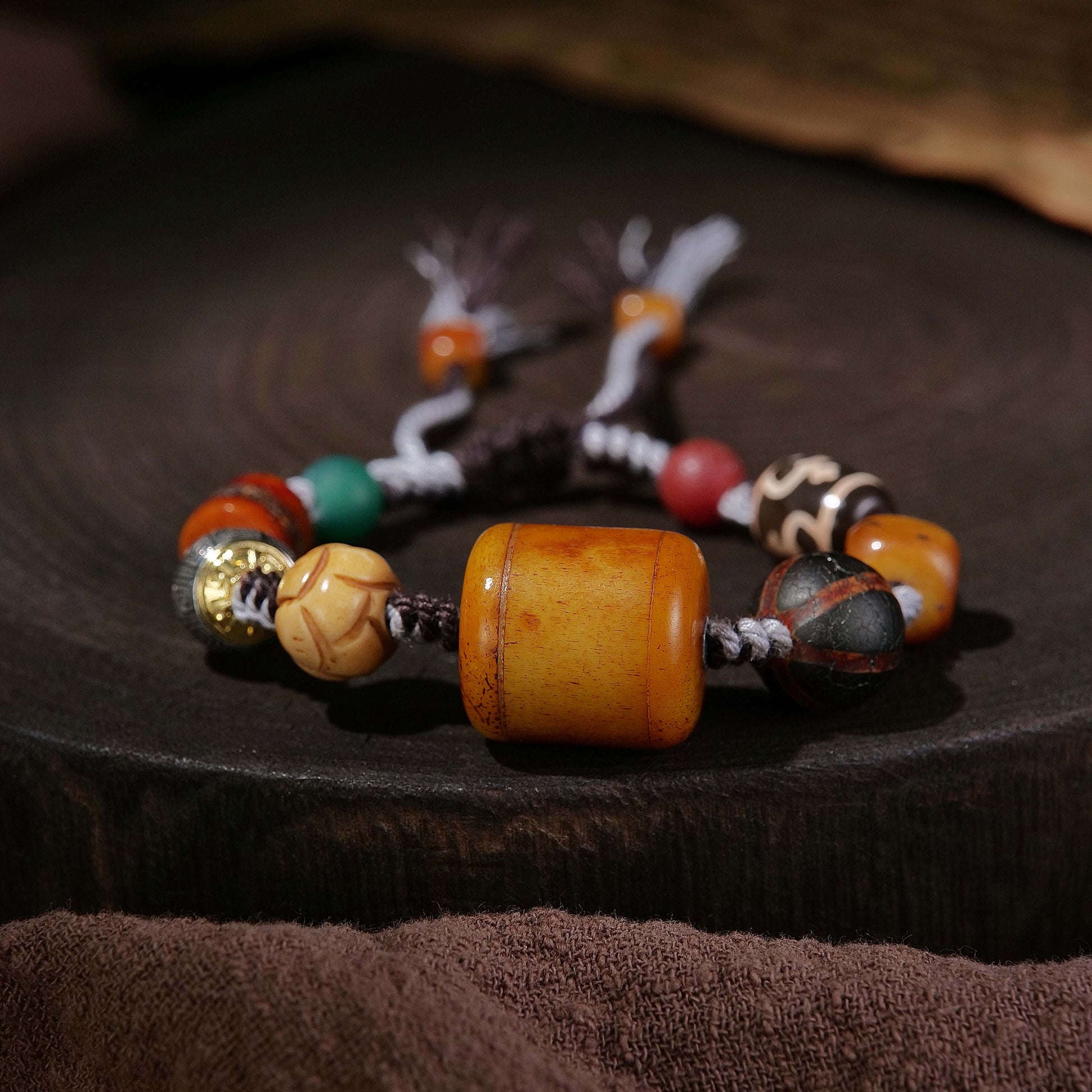 Auspicious and Peaceful Tibetan Hand Braided Rope