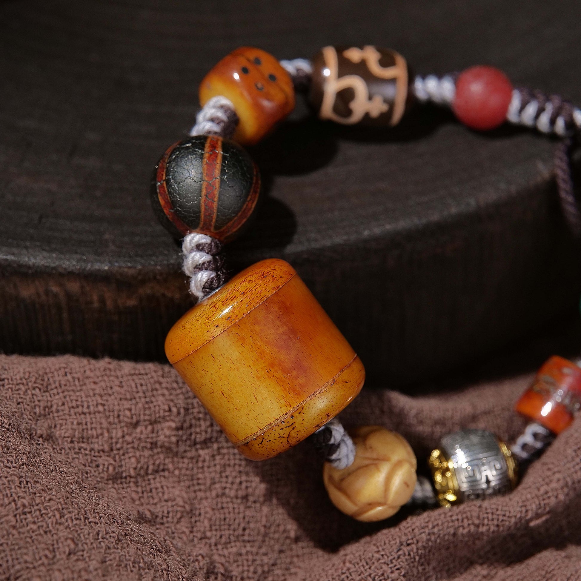 Auspicious and Peaceful Tibetan Hand Braided Rope