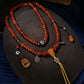 Add Wealth, Eliminate Difficulties, Good Wish Dale Pendant, Beef Bone Multi-Ring String