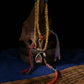 Blessed with good fortune, blessed with peace and good luck Ga Wu Box Pendant Camel Bone Multi Loop String