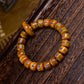 Evil Eye Camel Bone Mala – Tibetan Amulet Bracelet for Protection