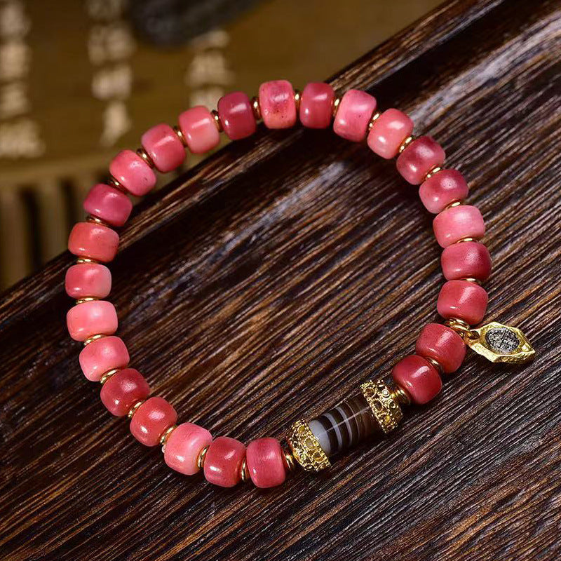 Mystic Camel Mala – Multi-Element Bracelet with Charm & Protective Beads