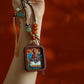 Samantabhadra's Blessing, Auspicious Year of the Snake - 2025 Snake Zodiac Samantabhadra Bodhisattva Thangka Pendant with Cinnabar